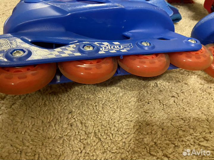 Детские ролики Oxelo и защита, 30-32