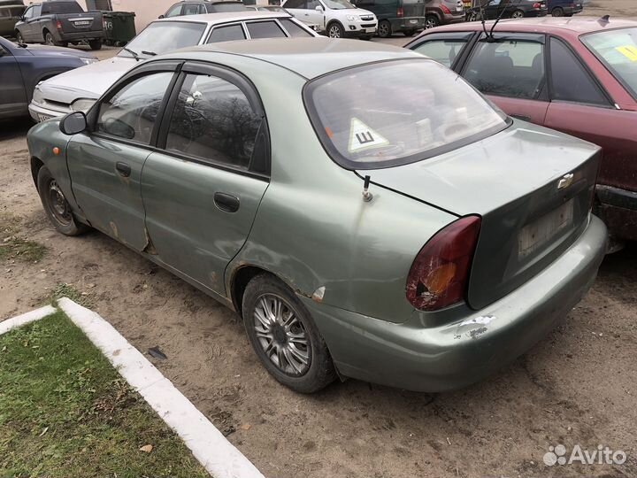 Запчасти на chevrolet lanos
