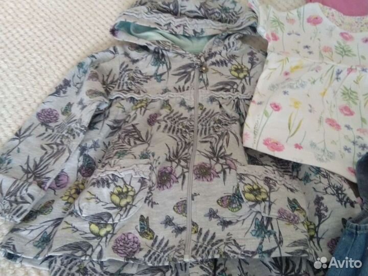 Комплект вещей на девочку 80-86