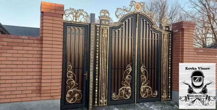 Кованные ворота