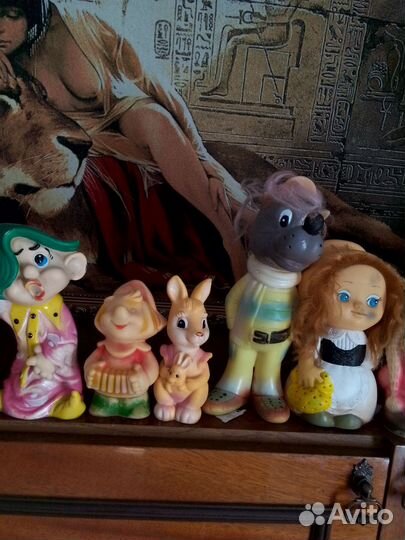 Резиновые игрушки СССР