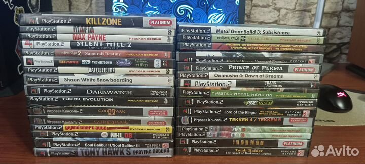 Sony playstation 2 slim с играми