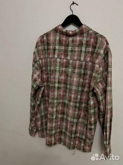 Рубашка в клетку оверсайз (premium)