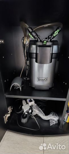 Аквариум Aquael 100 л с тумбой + оборудование