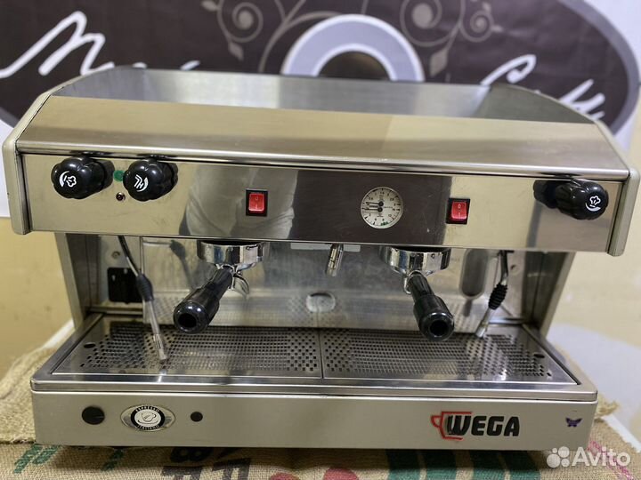 Кофемашина wega двух рожковая