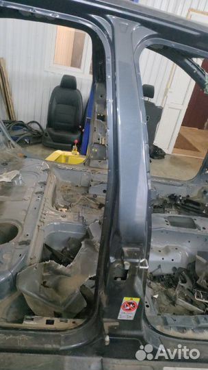 Кузов задний Skoda Octavia II рестайлинг cdab 2012