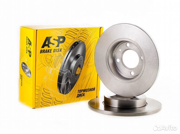 Диск тормозной передний D256mm ASP 300209