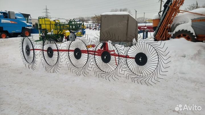 Грабли Кормилец 5 колес, 2022