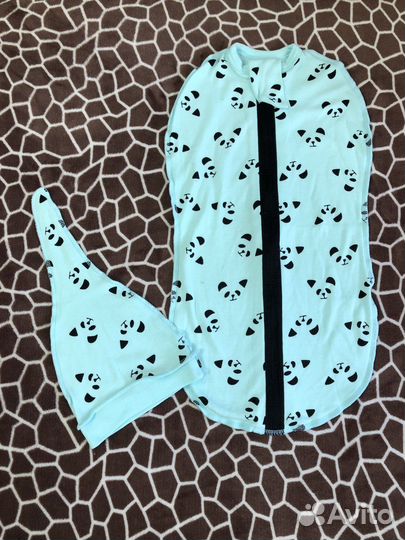 Пеленка-кокон на молнии