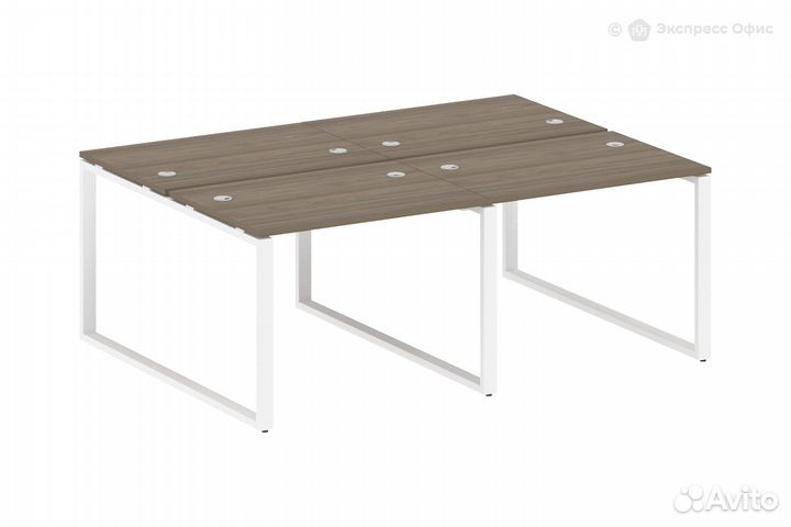 Стол-бенч двойной Metal system style бо.см-4.1