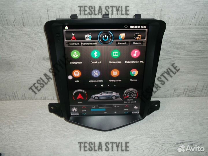 Магнитола Chevrolet Cruze Tesla 2/32 Android GPS