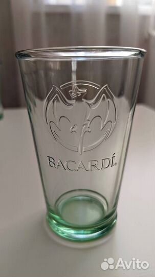 Оригинальный cтакан bacardi 3 штуки