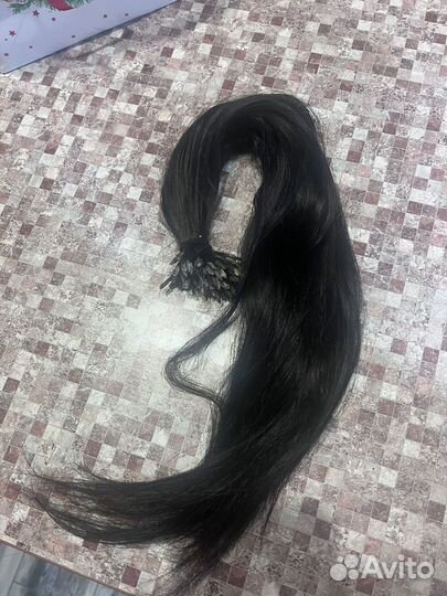 Волосы для наращивания натуральные бу