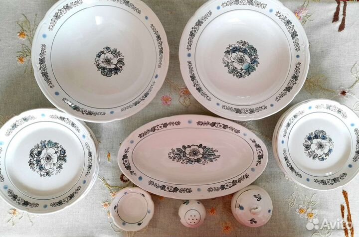 Сервиз столовый зик Конаково СССР