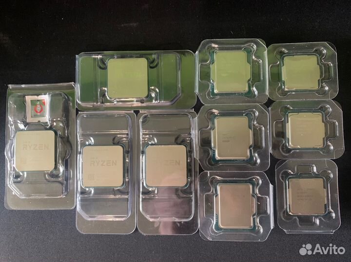 Процессоры intel AMD