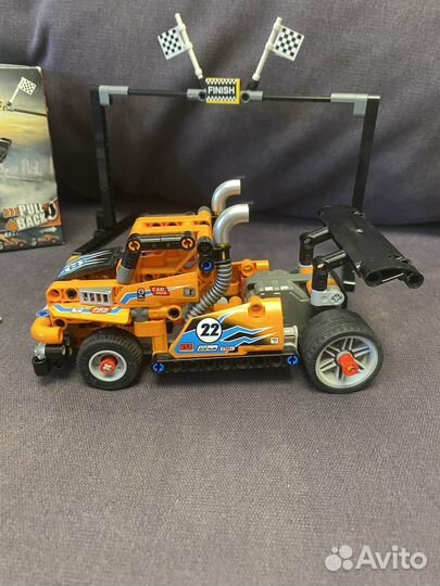 Lego technic 42104 (лего техник) машина 2в1