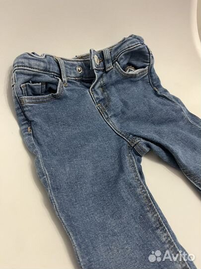 Джинсы десткие mango 9-12 мес