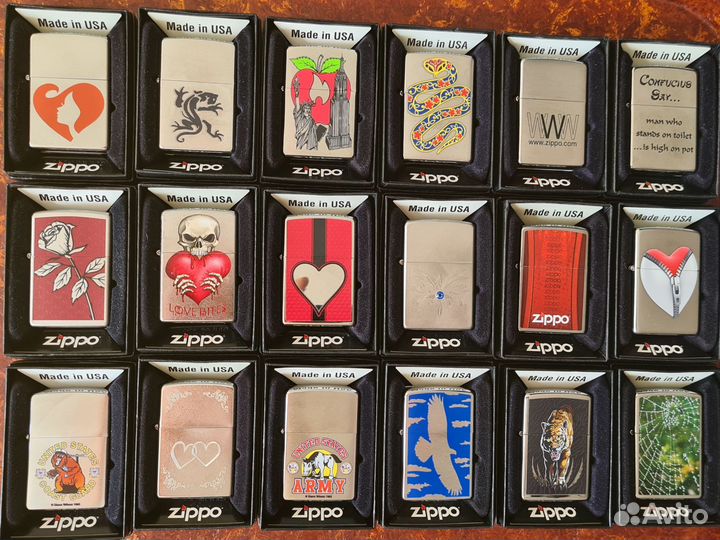 Зажигалки zippo