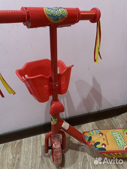 Самокат трехколесный kreiss