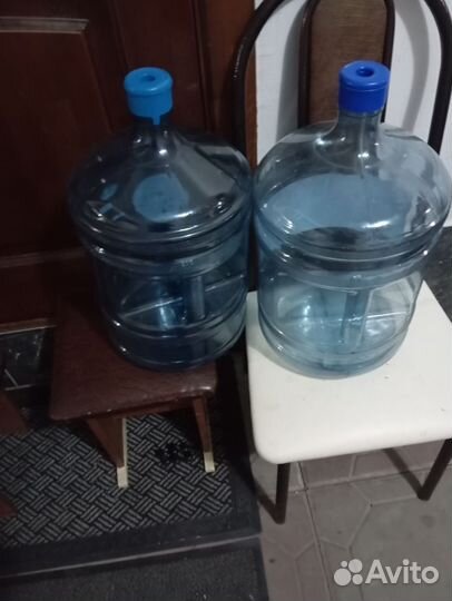 Бутыль 19 литров с ручкой новая