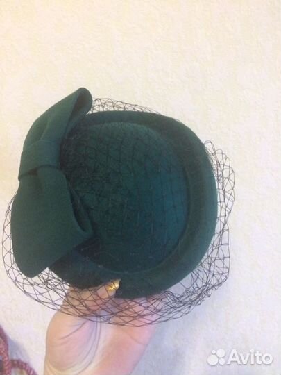 Шляпка с вуалью