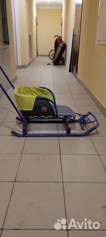 Детские санки в отличном состоянии