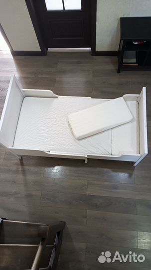 Детская кровать IKEA раздвижная сундвик
