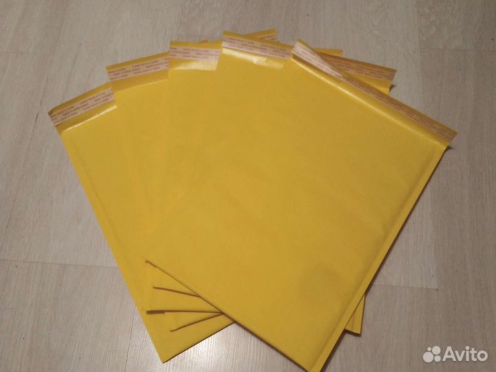 Крафтовые пакеты с пупыркой (размер 260х360)