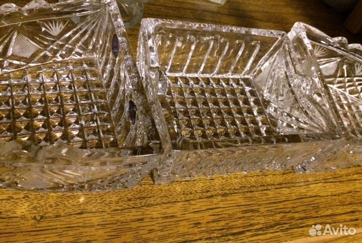 Хрустальная посуда новая