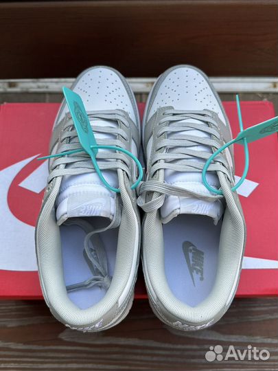 Nike dunk low grey fog оригинал