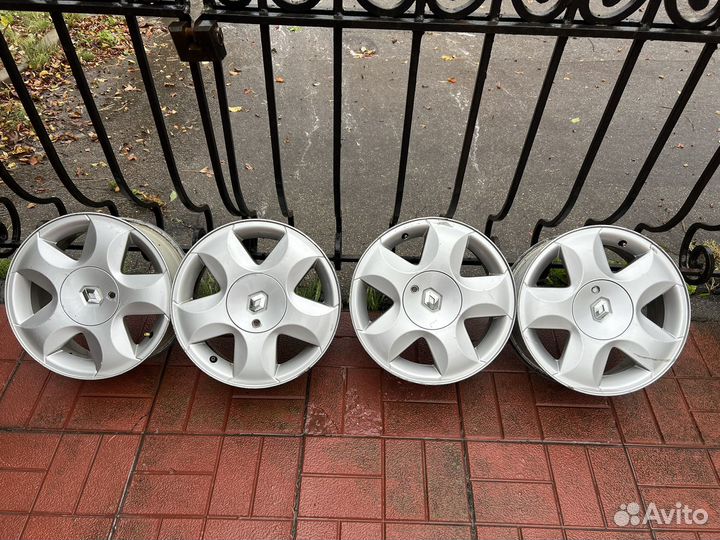 Литые диски r 15 renault sandero бу