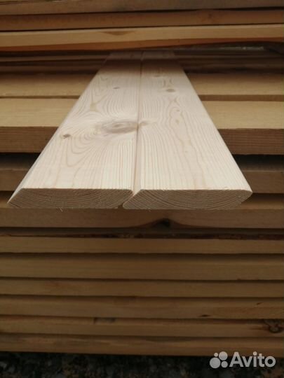 Доска строганная, Имитация бруса, Доска пола