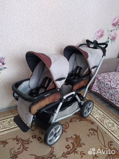 Коляска peg perego для двойни