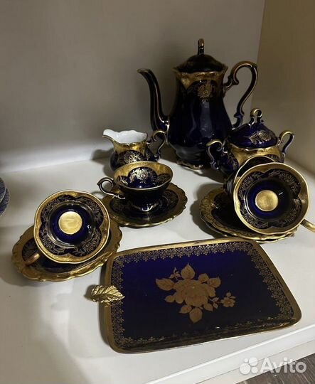 Кофейный (винтажный)сервиз Lindnet Kueps Bavaria