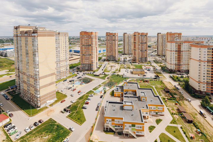 3-к. квартира, 91,4 м², 2/22 эт.