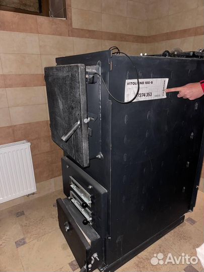 Твердотопливный котел Viessmann 100-S 40 кВт