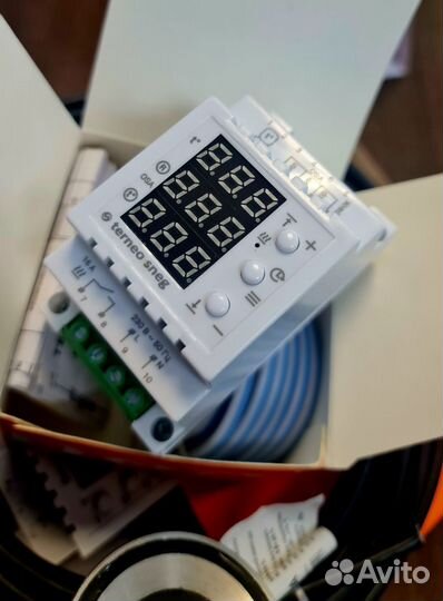 Терморегулятор terneo sneg+датчик osa метеостанция