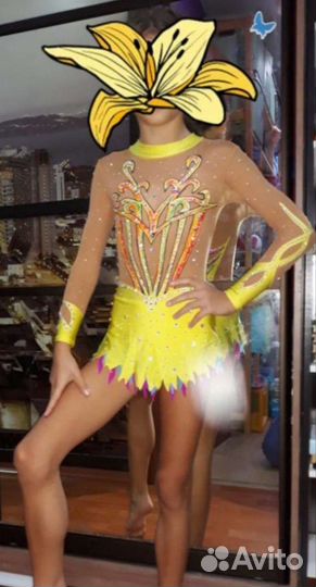 Костюм для художественной гимнастики 122-128