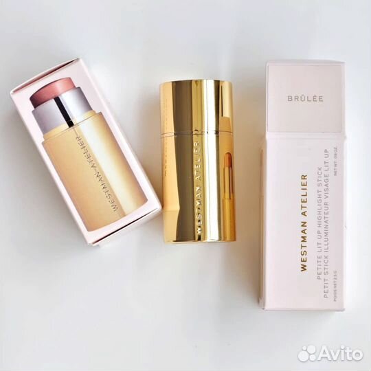 В наличии Westman Atelier хайтлайтер brulee
