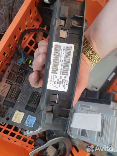 Citroen C4 блок управления климатом