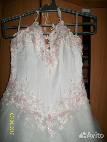 Выпускное платье в хорошем состоянии