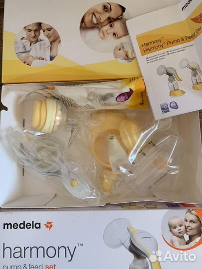 Молокоотсос medela harmony новый