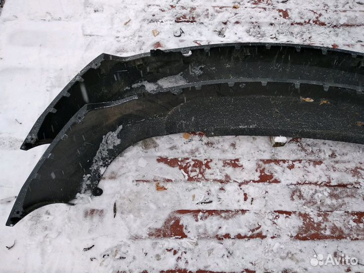 Юбка заднего бампера Hyundai ix35