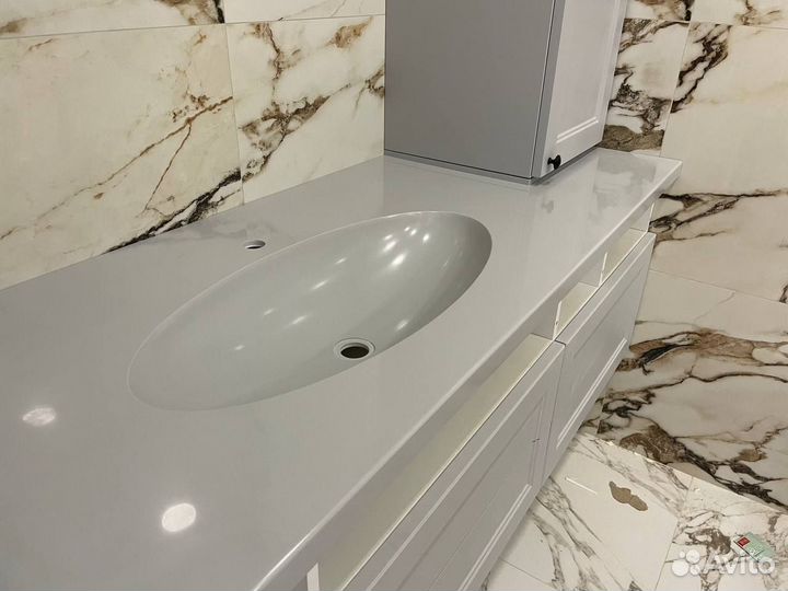 Столешницы мойки из искусственного камня