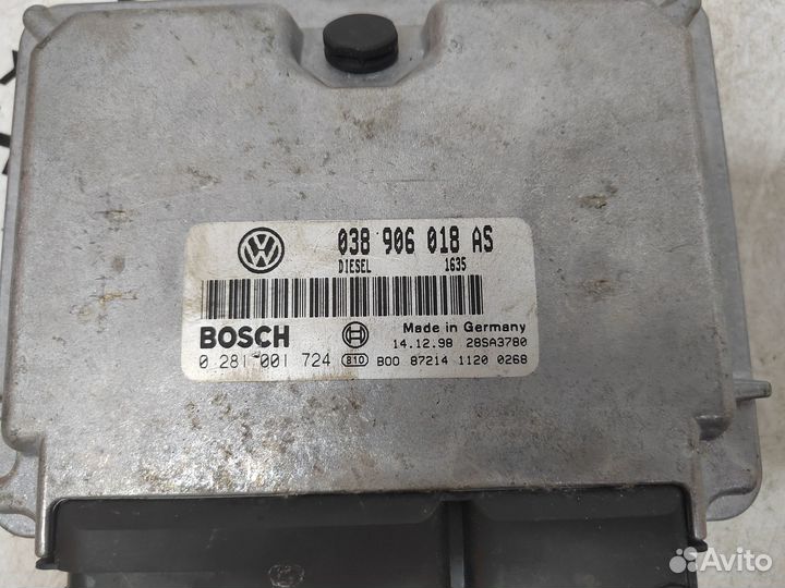 Эбу двигателем Volkswagen Passat B5 AHH