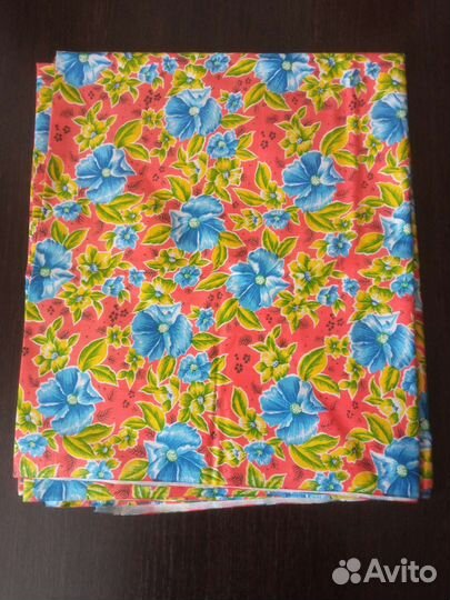 Ткань хлопок сатин СССР