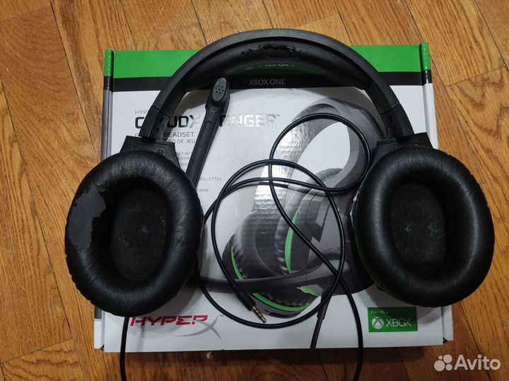 Игровые наушники hyperx cloudx stinger