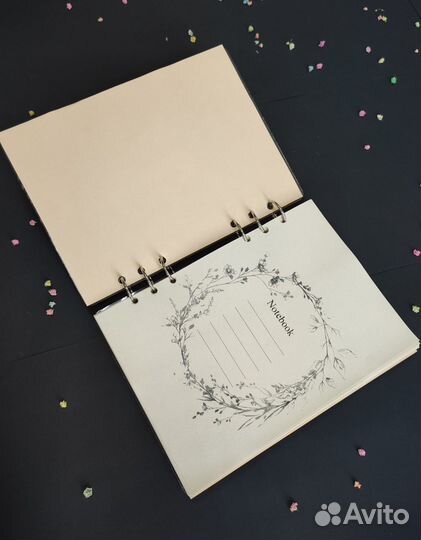 Блокнот из эпоксидной смолы 