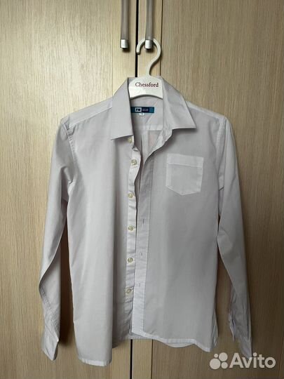 Рубашка белая новая 146