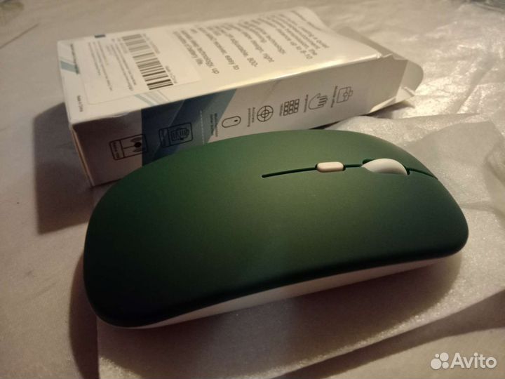 Беспроводная аккумуляторная мышь новая
